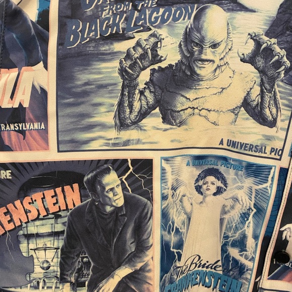 SOLD ON POP Dolls Kill X Universal Monsters Shirt button up - Picture 7 of 10